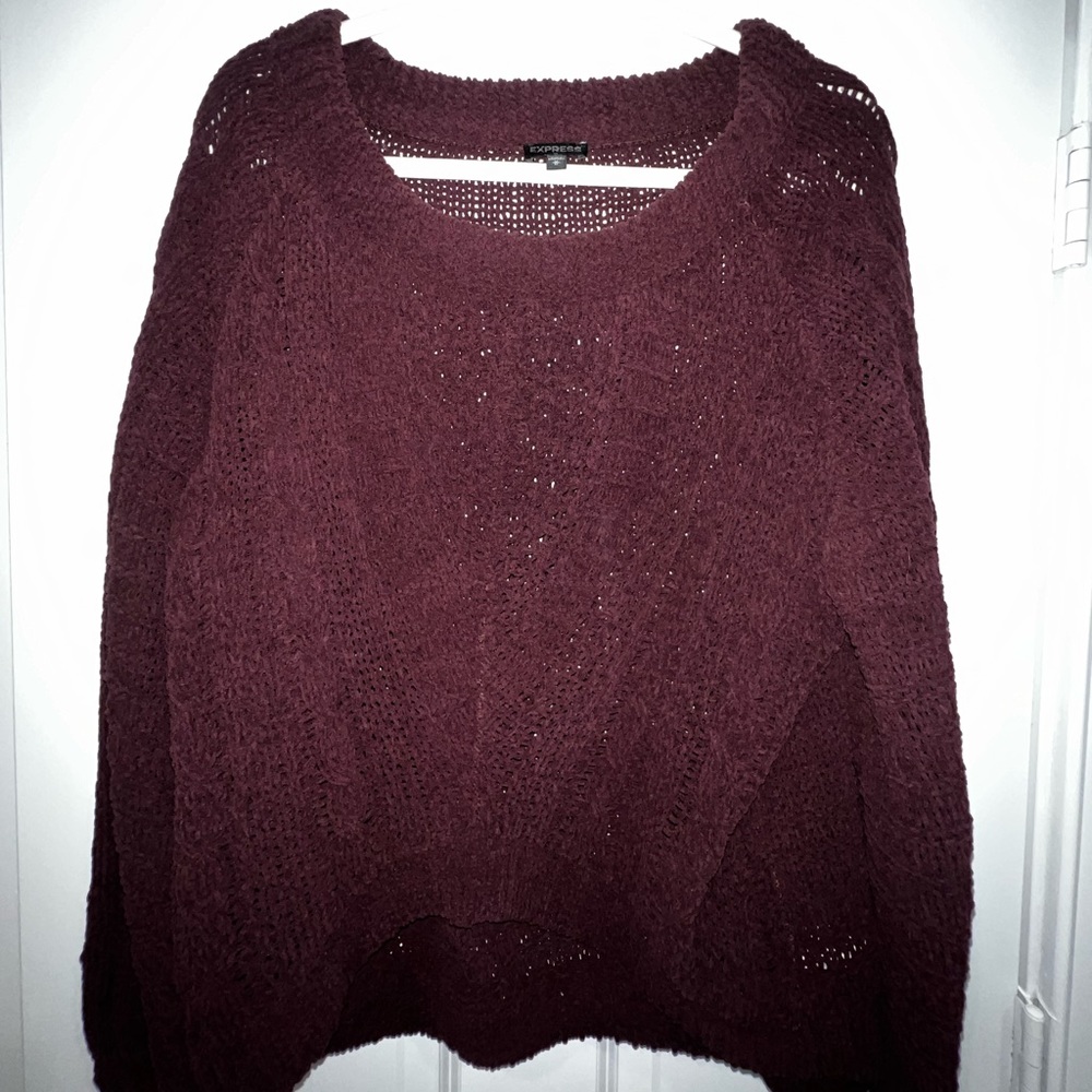 Express Burgundy sweater